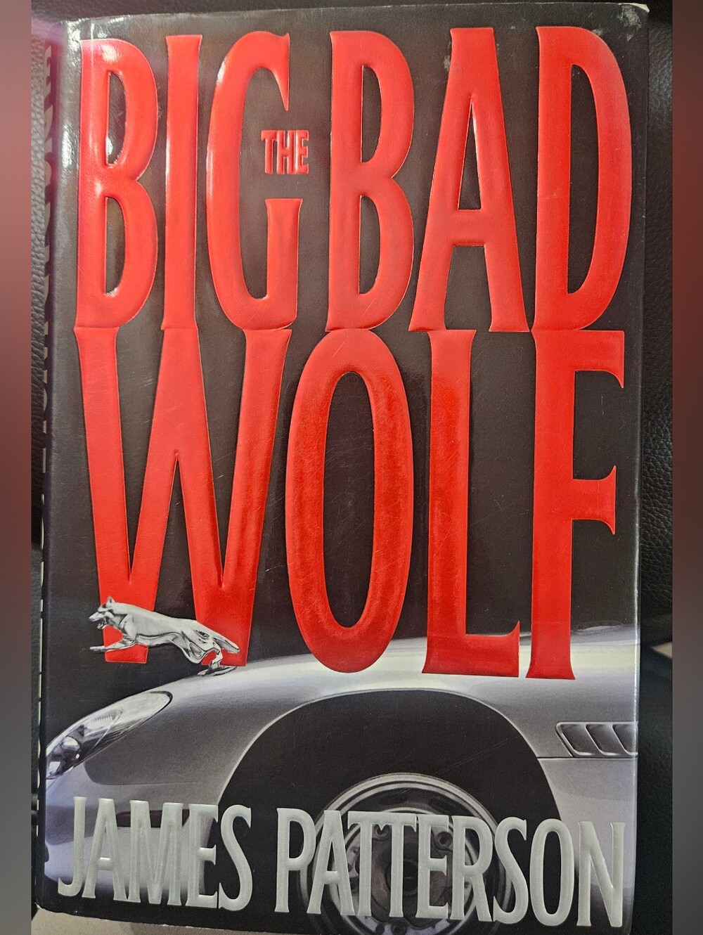 The Big Bad Wolf Wall Book - Red & Black